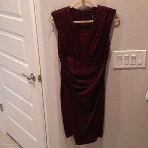 White House Black Market Purple Dress